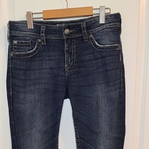 Silver Jeans dark/medium wash bootcut jeans 29/32